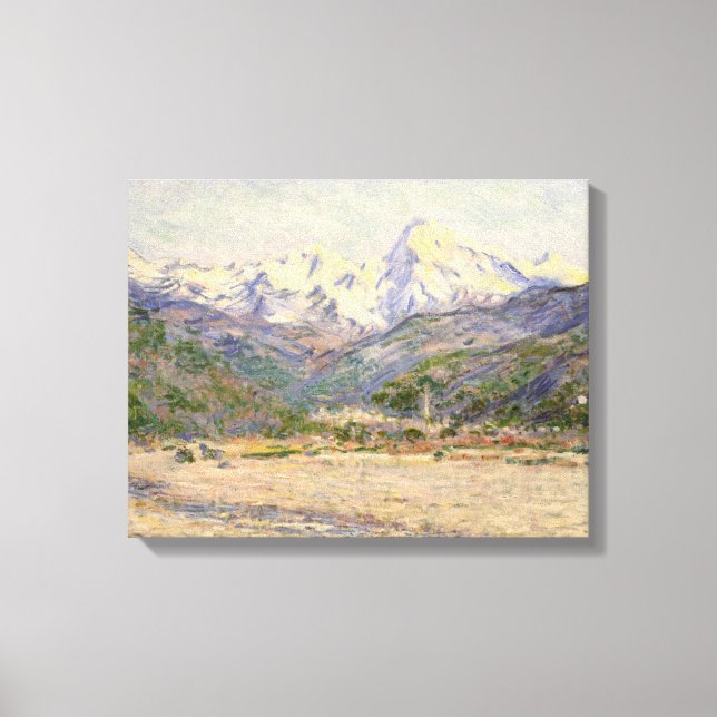 Claude Monet | Das Nervental Leinwanddruck (Vorderseite)