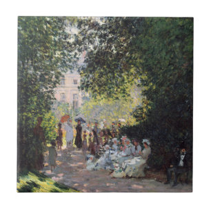 Claude Monet   das Parc Monceau Fliese