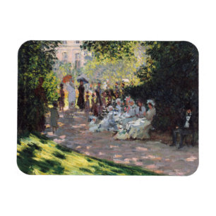 Claude Monet das Parc Monceau Magnet