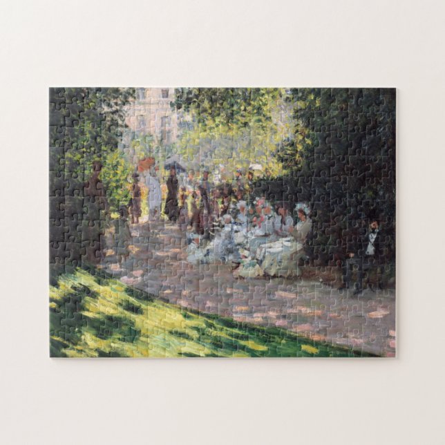 Claude Monet | das Parc Monceau Puzzle (Horizontal)