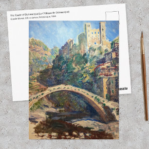 Claude Monet - Das Schloss von Dolceacqua Postkarte