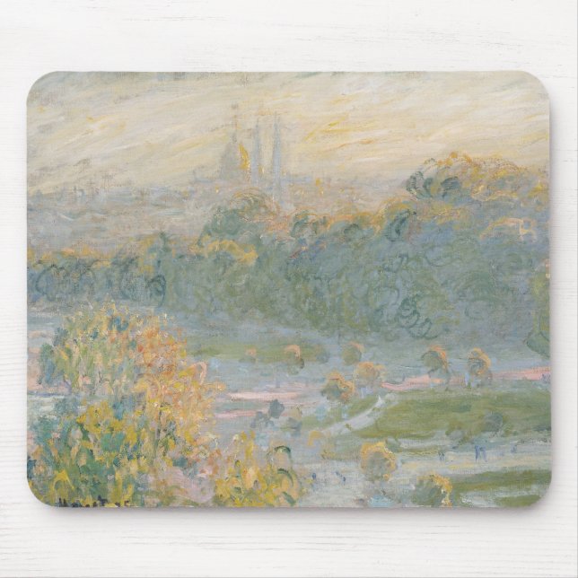 Claude Monet | das Tuileries 1875 Mousepad (Vorne)