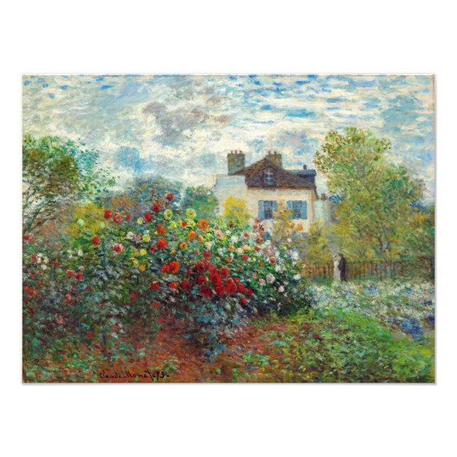 Claude Monet - Der argentinische Künstlergarten Fotodruck (Vorne)