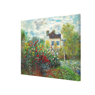 Claude Monet - Der argentinische Künstlergarten Leinwanddruck