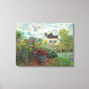 Claude Monet - Der argentinische Künstlergarten Leinwanddruck