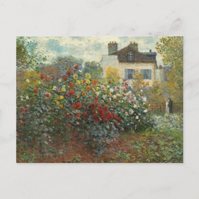 Claude Monet | Der argentinische Künstlergarten Postkarte (Vorderseite)