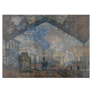 Claude Monet - Der Bahnhof Saint-Lazare Schneidebrett