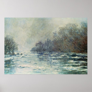 Claude Monet   der Bruch oben bei Vetheuil, c.1883 Poster