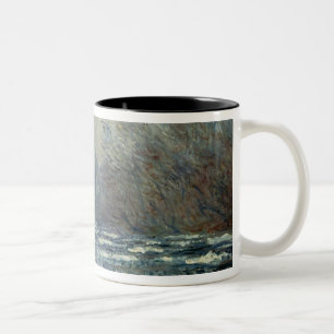 Claude Monet der Bruch oben bei Vetheuil, c.1883 Zweifarbige Tasse