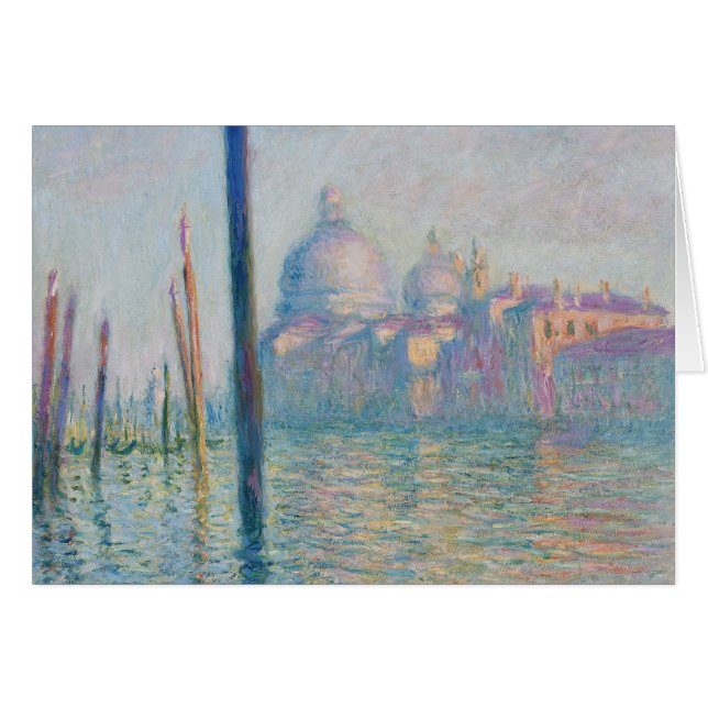 Claude Monet - Der Canal Grande (Vorderseite (Horizontal))