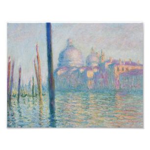 Claude Monet - Der Canal Grande Fotodruck