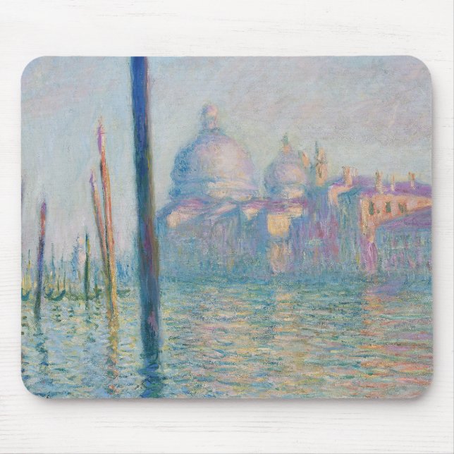 Claude Monet - Der Canal Grande Mousepad (Vorne)