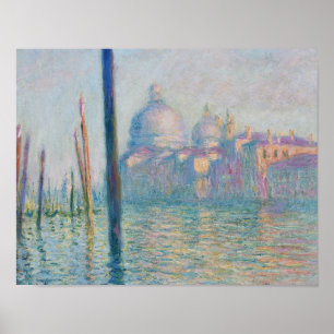 Claude Monet - Der Canal Grande Poster
