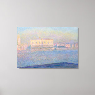 Claude Monet Der Dogenpalast aus San Gio Leinwanddruck