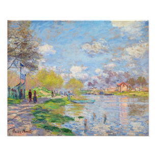 Claude Monet - Der Frühling der Seine Fotodruck