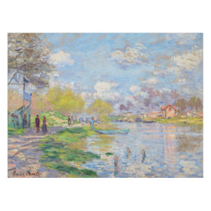 Claude Monet - Der Frühling der Seine Tischdecke