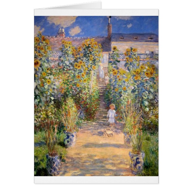 Claude Monet der Garten des Künstlers bei (Vorne)