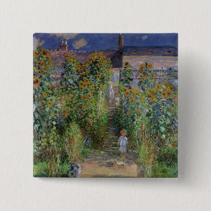 Claude Monet   der Garten des Künstlers bei Button