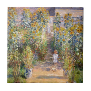 Claude Monet der Garten des Künstlers bei Fliese