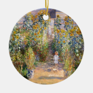 Claude Monet der Garten des Künstlers bei Keramik Ornament