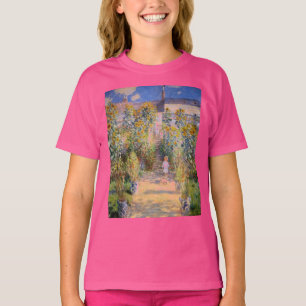 Claude Monet der Garten des Künstlers bei Vétheuil T-Shirt