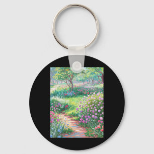 Claude Monet Der Garten des Künstlers in Giverny S Schlüsselanhänger