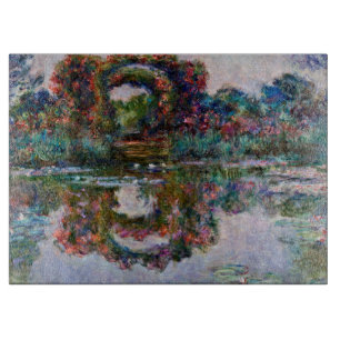 Claude Monet - Der Garten des Künstlers in Giverny Schneidebrett