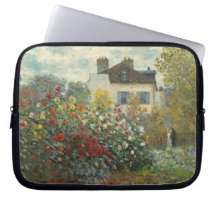 Claude Monet der Garten des Künstlers in Laptopschutzhülle
