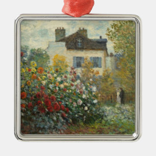 Claude Monet der Garten des Künstlers in Silbernes Ornament