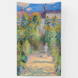 Claude Monet - Der Garten des Künstlers in Vetheui Banner