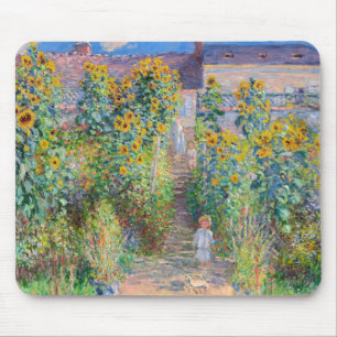 Claude Monet - Der Garten des Künstlers in Vetheui Mousepad