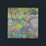 Claude Monet - Der Iris-Garten in Giverny Acryl Tablett<br><div class="desc">The Iris Garden at Giverny / The Artist's Garden at Giverny - Claude Monet,  1899-1900</div>