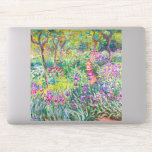 Claude Monet - Der Iris-Garten in Giverny Aufkleber<br><div class="desc">The Iris Garden at Giverny / The Artist's Garden at Giverny - Claude Monet,  1899-1900</div>