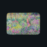 Claude Monet - Der Iris-Garten in Giverny Badematte<br><div class="desc">The Iris Garden at Giverny / The Artist's Garden at Giverny - Claude Monet,  1899-1900</div>