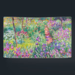 Claude Monet - Der Iris-Garten in Giverny Banner<br><div class="desc">The Iris Garden at Giverny / The Artist's Garden at Giverny - Claude Monet,  1899-1900</div>