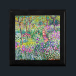 Claude Monet - Der Iris-Garten in Giverny Erinnerungskiste<br><div class="desc">The Iris Garden at Giverny / The Artist's Garden at Giverny - Claude Monet,  1899-1900</div>