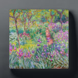Claude Monet - Der Iris-Garten in Giverny Fotoplatte<br><div class="desc">The Iris Garden at Giverny / The Artist's Garden at Giverny - Claude Monet,  1899-1900</div>