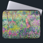 Claude Monet - Der Iris-Garten in Giverny Laptopschutzhülle<br><div class="desc">The Iris Garden at Giverny / The Artist's Garden at Giverny - Claude Monet,  1899-1900</div>