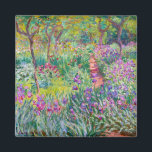 Claude Monet - Der Iris-Garten in Giverny Magnet<br><div class="desc">The Iris Garden at Giverny / The Artist's Garden at Giverny - Claude Monet,  1899-1900</div>