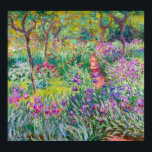 Claude Monet - Der Iris-Garten in Giverny Poster<br><div class="desc">The Iris Garden at Giverny / The Artist's Garden at Giverny - Claude Monet,  1899-1900</div>