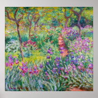 Claude Monet - Der Iris-Garten in Giverny