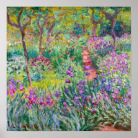 Claude Monet - Der Iris-Garten in Giverny