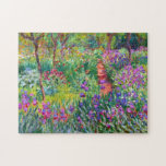 Claude Monet: Der Iris-Garten in Giverny Puzzle<br><div class="desc">Ein buntes klassisches Puzzle mit dem Iris-Garten in Giverny,  gemalt vom französischen Impressionisten Claude Monet.</div>