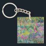 Claude Monet - Der Iris-Garten in Giverny Schlüsselanhänger<br><div class="desc">The Iris Garden at Giverny / The Artist's Garden at Giverny - Claude Monet,  1899-1900</div>