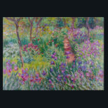 Claude Monet - Der Iris-Garten in Giverny Schneidebrett<br><div class="desc">The Iris Garden at Giverny / The Artist's Garden at Giverny - Claude Monet,  1899-1900</div>