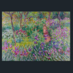 Claude Monet - Der Iris-Garten in Giverny Schneidebrett<br><div class="desc">The Iris Garden at Giverny / The Artist's Garden at Giverny - Claude Monet,  1899-1900</div>