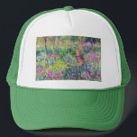 Claude Monet - Der Iris-Garten in Giverny Truckerkappe<br><div class="desc">The Iris Garden at Giverny / The Artist's Garden at Giverny - Claude Monet,  1899-1900</div>