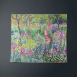 Claude Monet - Der Iris-Garten in Giverny Wandteppich<br><div class="desc">The Iris Garden at Giverny / The Artist's Garden at Giverny - Claude Monet,  1899-1900</div>