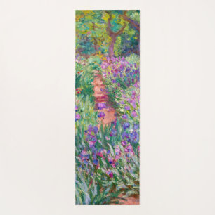 Claude Monet - Der Iris-Garten in Giverny Yogamatte