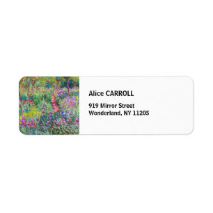 Claude Monet - Der Irisgarten in Giverny